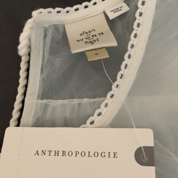 Anthropologie Tiered Blouse with Ruffles! - Picture 6 of 7